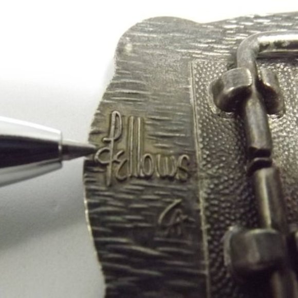 Hesston National Finals Rodeo Child's Buckle 1985 - Picture 3 of 6